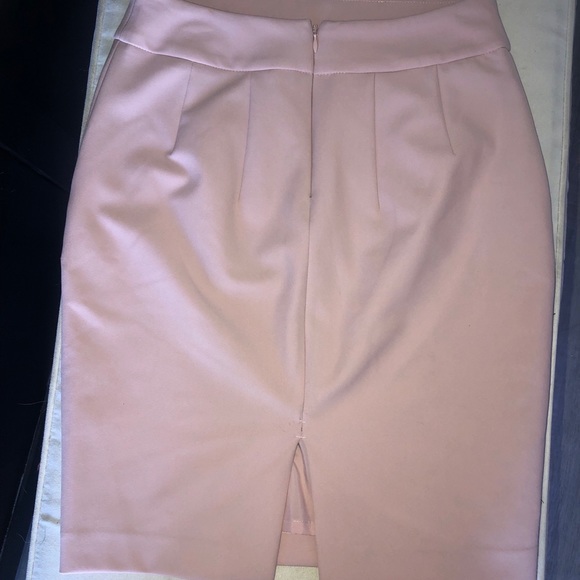 Express Pink Pencil Skirt - Picture 3 of 3